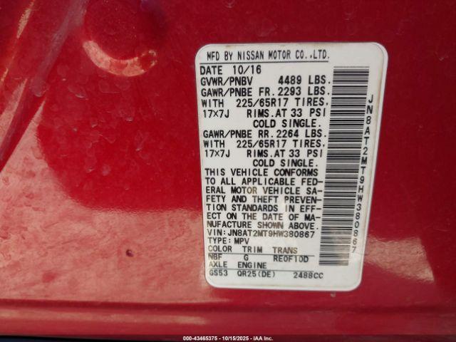 Nissan Rogue S Image 8