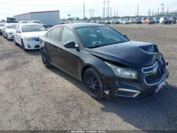  Salvage Chevrolet Cruze