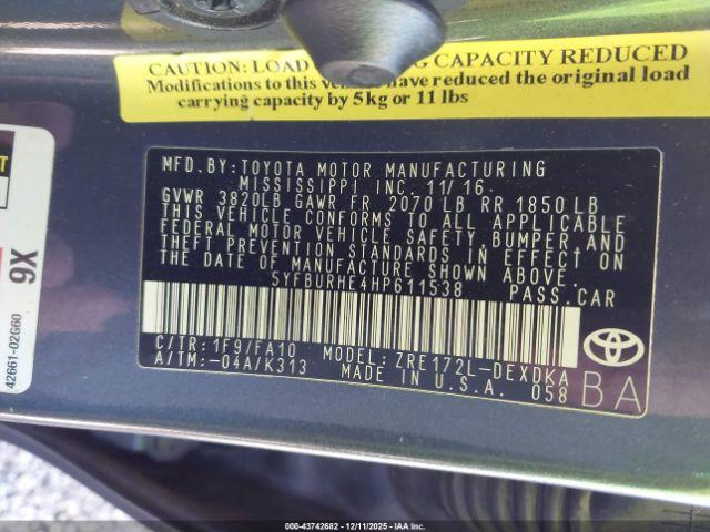 Toyota Corolla L Image 10