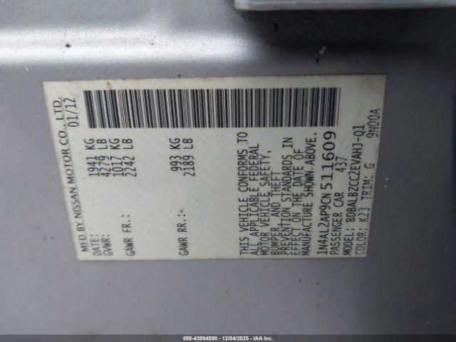 Nissan Altima 2.5 S Image 9