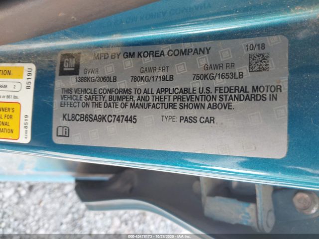 Chevrolet Spark Ls Cvt Image 7