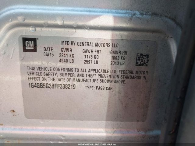 Buick LaCrosse Leather Image 9