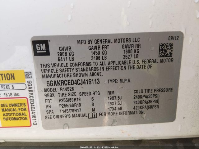 Buick Enclave Leather Image 14