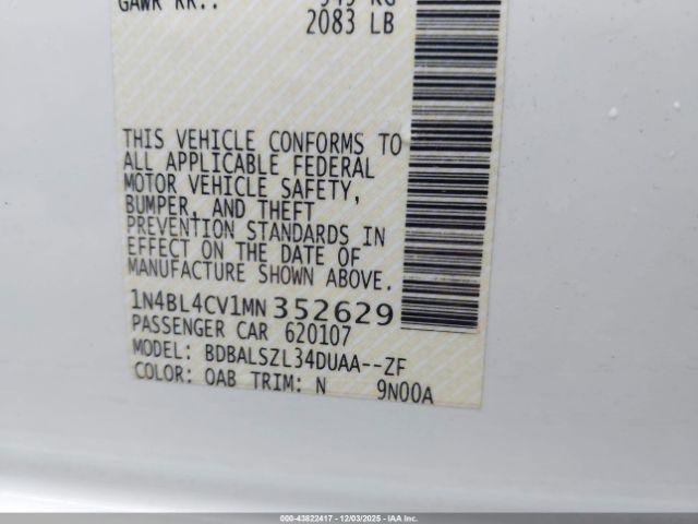 Nissan Altima Sr Fwd Image 10